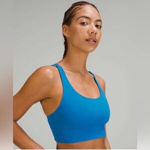NWT Lululemon Energy Bra Longline B-D Cups. Color: Poolside. Size: 4